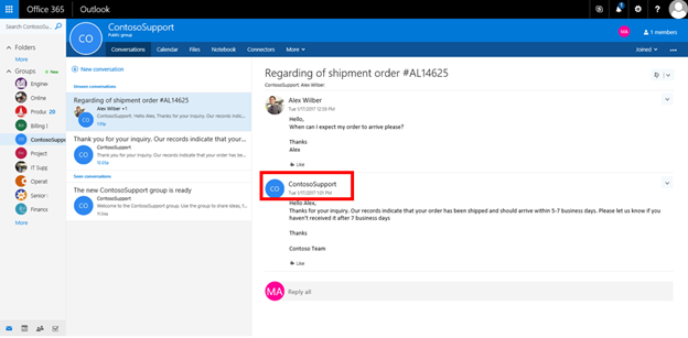 Send as And Send on behalf Of For Groups In Outlook Office365Update 
